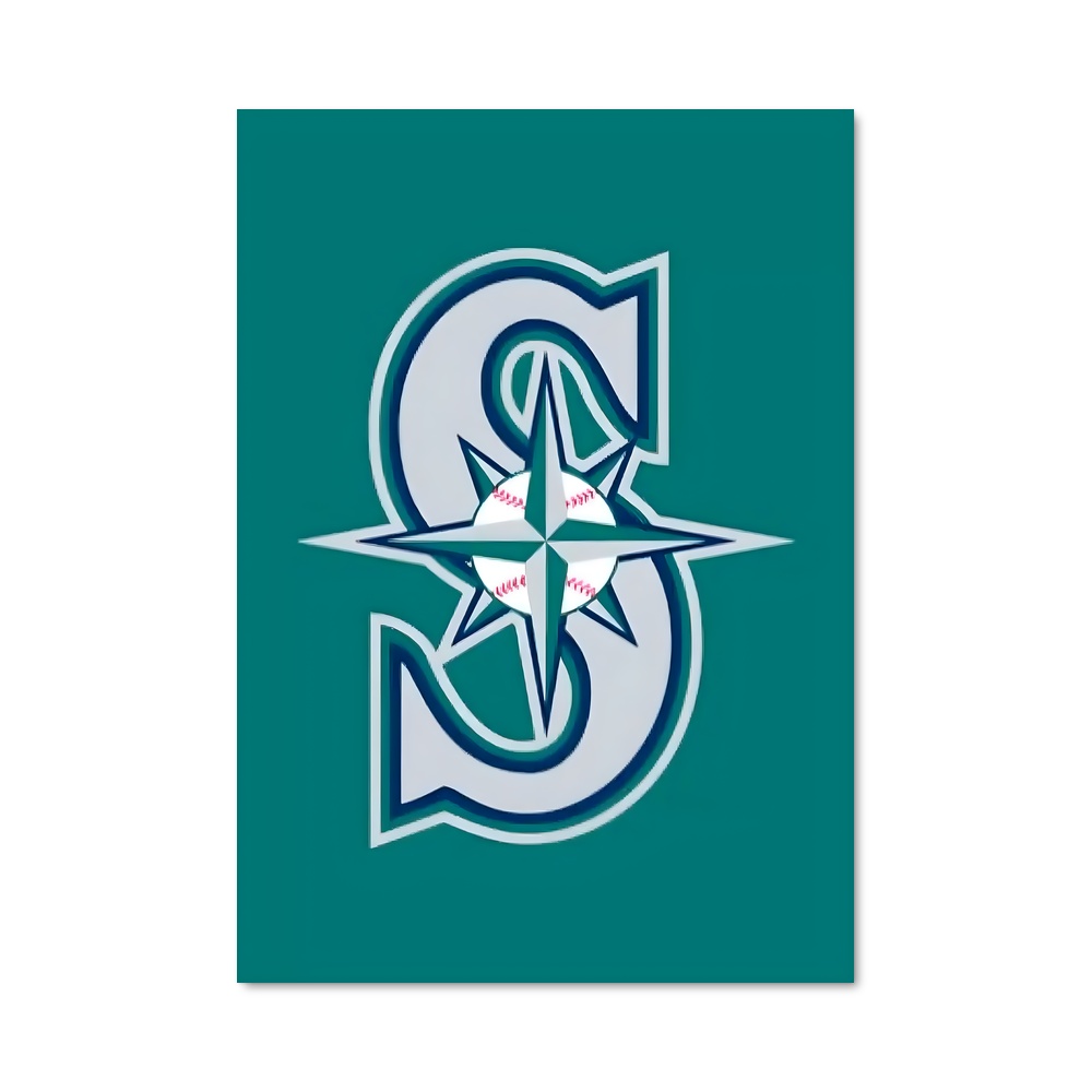 Poster Seattle mariners Pacifique